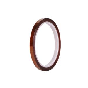 Quality 10mm Polyimide Adhesive Tape 50um Adhesive Kapton Tape Coated Silicone wholesale