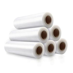 Quality Bulk Food Grade Heat Resistant PVDC Cling Wrap Film for Home Kitchen Microwave Heating Steaming and Cutting Box wholesale
