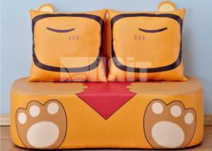 Quality Foam Filling Toddler Lounge Chair , Kids Lounge Couch Double Seater Furniture wholesale