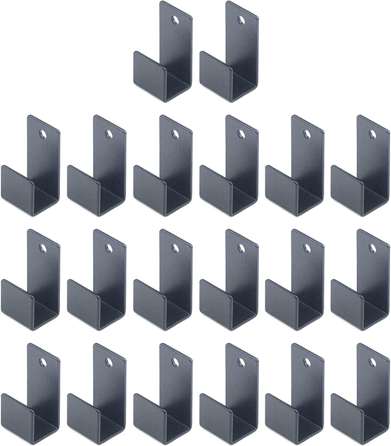 Powder Coated Tile Hanger Stainless Steel Fastener Bracket Hooks for Wall Display