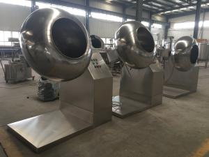 Quality 0.55kw 304 Stainless Steel Ball Shape Peanut Coating Machine wholesale
