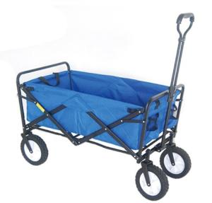 Quality Heavy Duty Foldable Utility Wagon With Four Big Wheels 100 Kgs Capacity wholesale