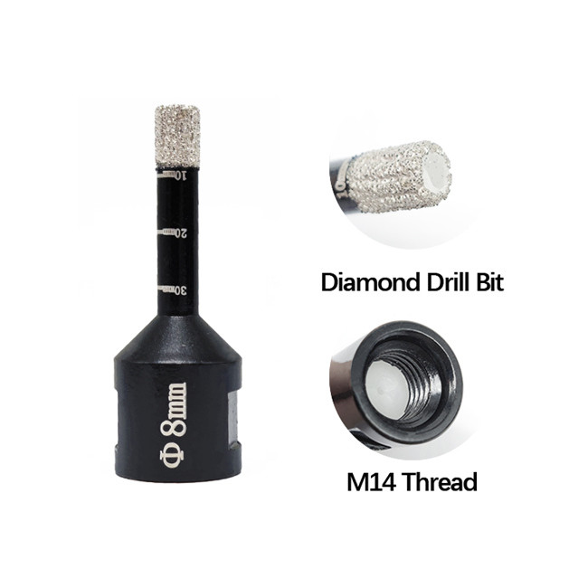 45Mn Diamond 6mm 12mm 14mm Masonry Drill Bit Set For Power Drill