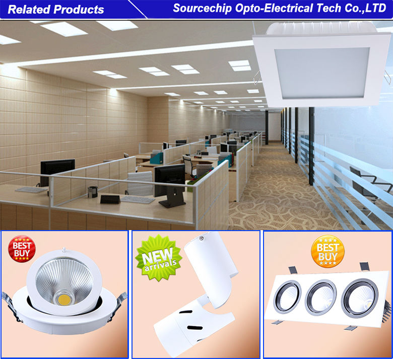 Square LED downlight 15W downlight wholesale