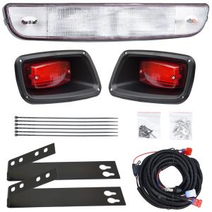Quality Golf Cart Halogen Headlight &amp; LED Taillight Kit Compatible With EZGO TXT wholesale