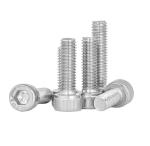 Stainless Steel M3 14mm Inner Hexagonal Screws Full Thread DlN912 Cup Head
