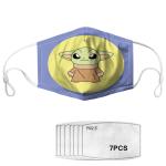 Anti Dust 3D Printed Children Mouth Face Mask