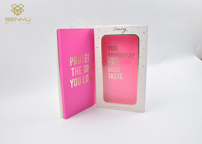 4 Color Offset Printing Mobile Case Packaging Box