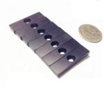 Ceramic Permanent Ferrite Block Magnets Rare Earth Ferrite Bar Magnets