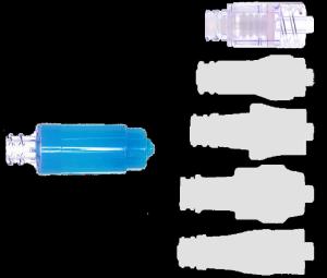 Quality Single-use Blue and Yellow Closed Male Luer wholesale