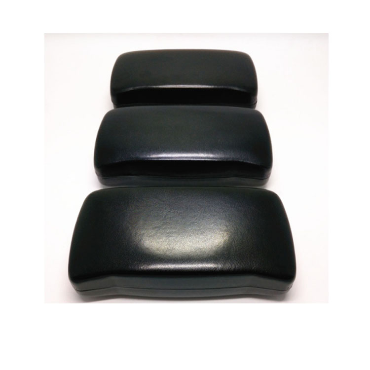 Customized Logo Leather Optical Glasses Case Irregular Shape Lightweight