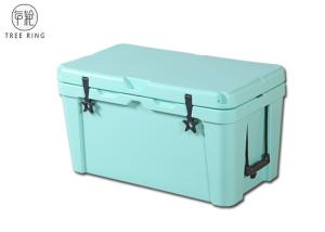 Quality 65L Outdoor Roto Molded Cooler Box , Commercial Insulation Large Ice Cooler Chest wholesale