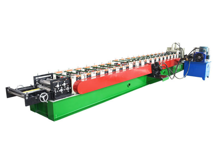 Color Steel Plate Downspout Roll Forming Machine Main Structure 300 H Steel