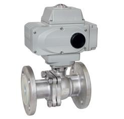 Quality WCB Actuator 300mm Electric Ball Valve PN1.6 RQ4P1FP16-D wholesale
