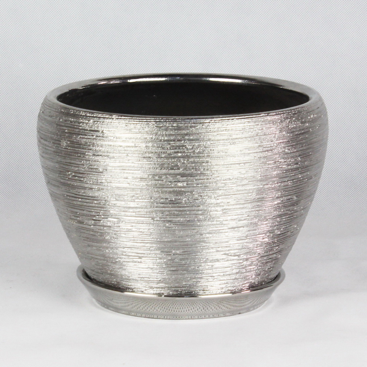 Customized Round Ceramic Pots Wide Selection Drainage Included