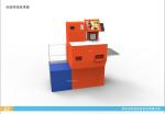 Cash Dispenser Self Checkout Kiosk Powder Coat Painting For Unattended Store /