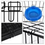 Puppy Metal Dog Kennel Fence Garden Easy Hand Carried Tightly Closed Door
