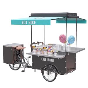 Quality Steel Frame Compact Mobile Snack Cart Fashion Design CE Certificate wholesale