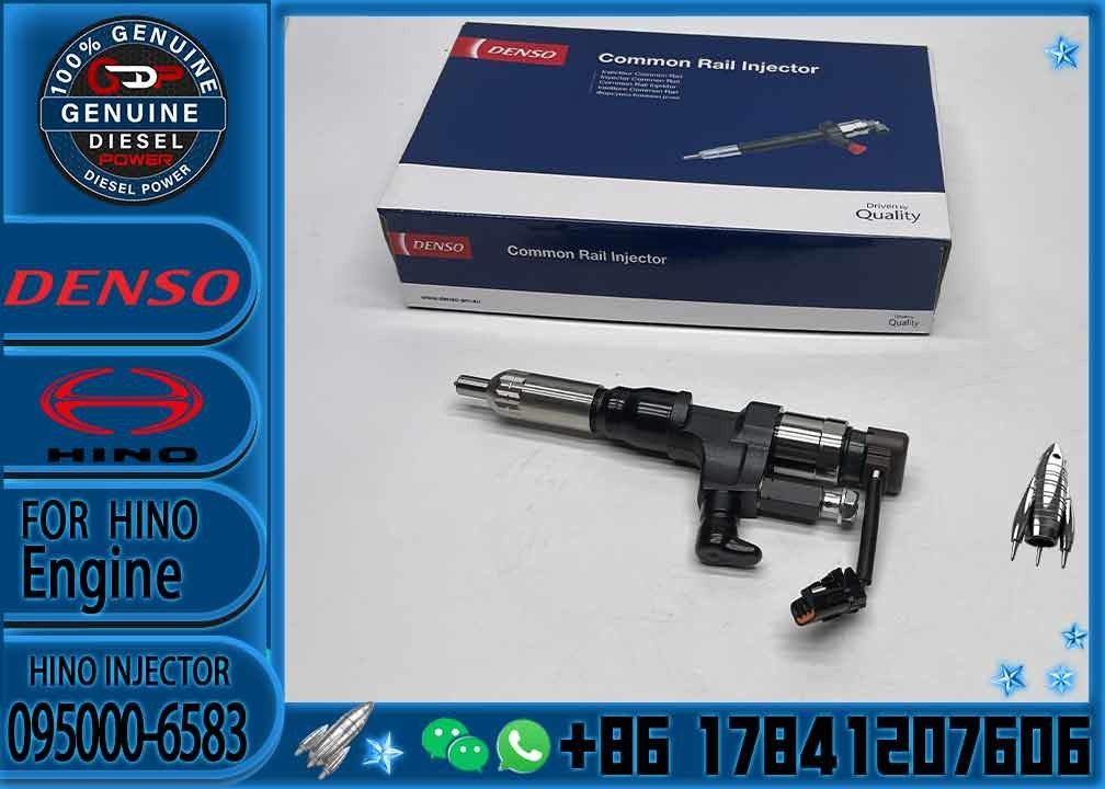 Diesel Common rail fuel injector 095000-6581 095000-6582 095000-6583 23670-E0320 for denso HINO J08E 330PS