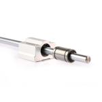 Silver Optical Axis OD 8MM 3D Printer Spare Parts Shaft Chrome Rod