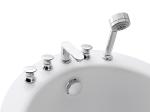 Simple Bath Acrylic Free Standing Bathtub SP1029 1650×760×700mm