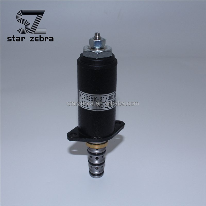 Solenoid KDRDE5K-20 30C12A-111 for SK200-2 SK200-5 SK200-8 Excavator in Building Material Shops