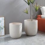 Stunning Garden With Our Durable Fiber Clay Planters D440*390MM