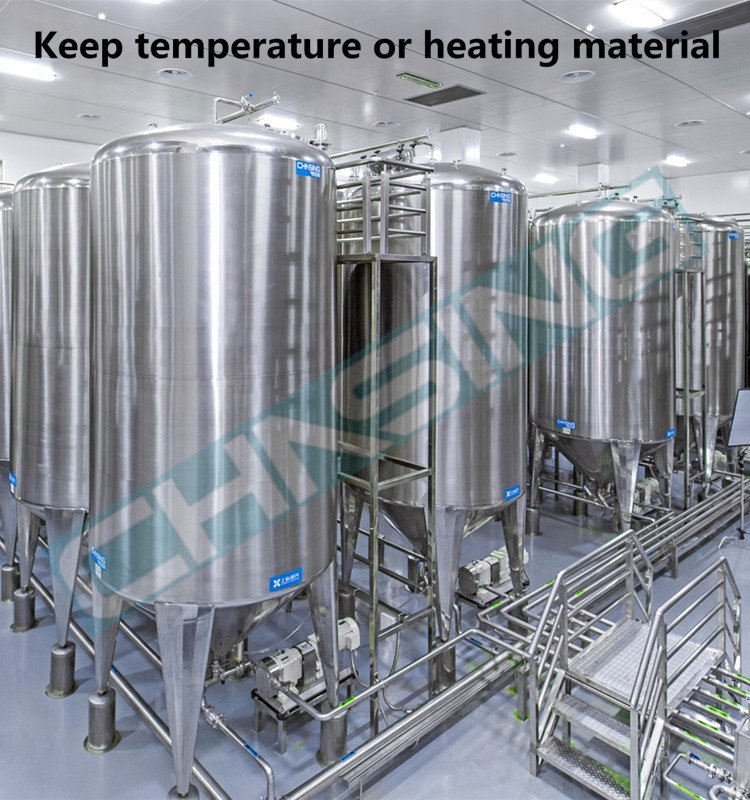 5000 liters Stainless Steel Storage Tank Vessel Chemical Storage Equipment
