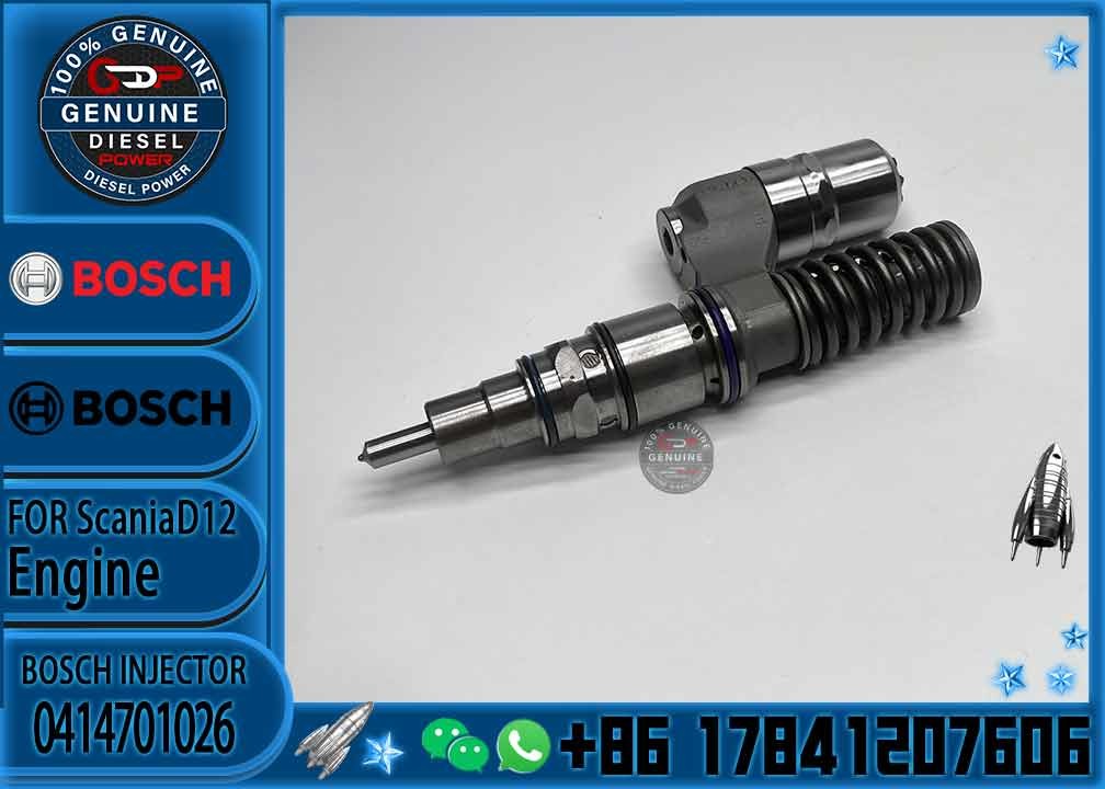 Engine Spare Parts Fuel Injector 0417701018 0414701043 0414701092 0414701026