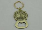 Brau Brothers Promotional Keychain with Bottle Opener and Antique Brass Plating