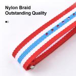 Sport Fashion Nylon Fabric Watch Strap Braiding 18mm 20mm 22mm