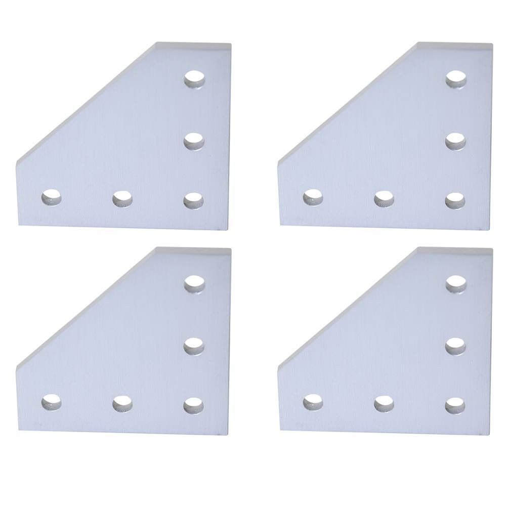 Galvanized Metal Fixing Bracket for Wood Repair Single-side Bracket 2-2.5mm Thickness