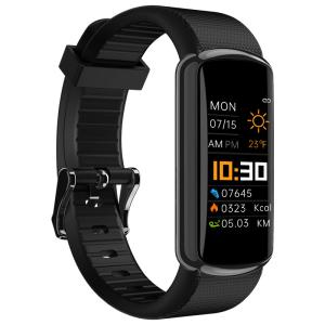 Quality 24 Hours Sport Heart Rate Bracelet , 80*160 TFT Fitness Tracker Waterproof Watch wholesale