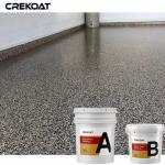 5mm Vinyl Flakes Epoxy Resin Floor Coating Provide Durability Impact Resistance