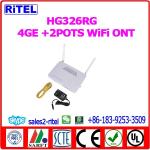 HG326RG 4GE +2POTS WiFi GPON ONT