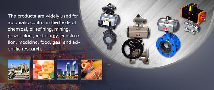 Aluminum Rack And Pinion Pneumatic Actuator Double Action Single Action Rotary Actuator