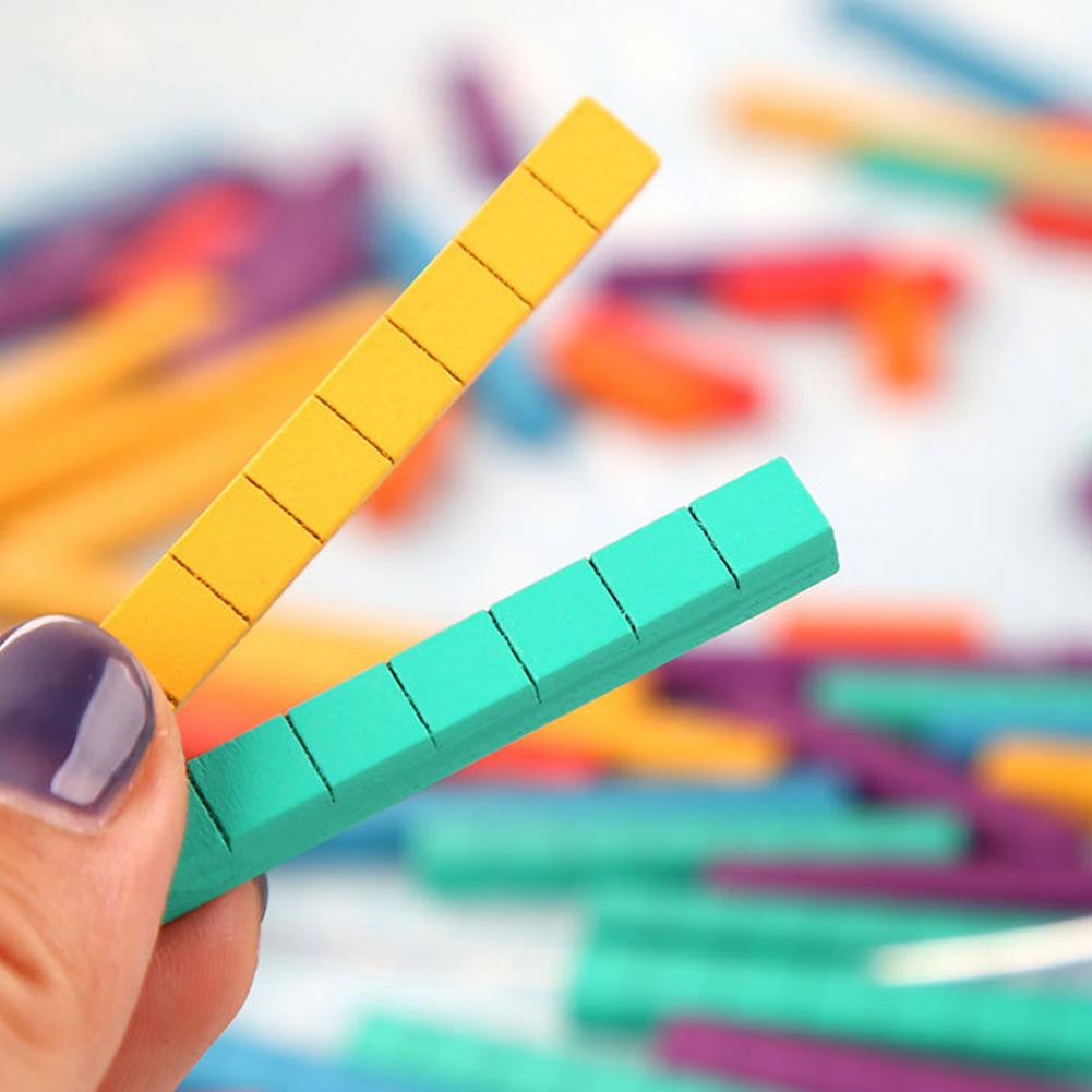Arithmetic Jigsaw Puzzle Wooden For Child Early Learning Logical Thinking