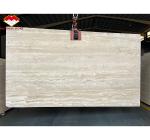 Marble Travertine Stone Big Slab Polished for Modern Hotel Villa Interior Design