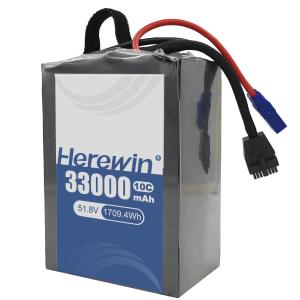 Quality Herewin Semi-Solid State Battery 14S 51.8V 33000mAh for UAV Drone wholesale