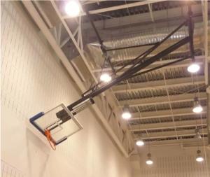 Quality Aluminum Indoor Electric Basketball Hoop Ceiling Mounted wholesale