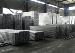 Quality Durable Silver Steel Scaffold Planks 730 - 3070 Mm Length 6 Years Life Span wholesale