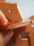 Laser Cutting Processing Of Copper Plate Metal Forming