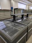Smooth glass door freezer refrigerator supermarket large capacity