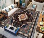 European Style Thickened Full Paving Living Room Floor Carpets 140*200cm