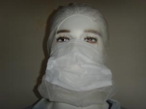 Quality Non Woven Disposable Head Cap Balaclava Hood For Hospital Breathable wholesale