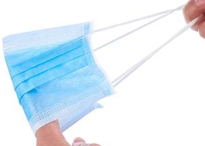 Quality Anti Virus Disposable Medical Mask High Fluid And Respiratory Protection wholesale