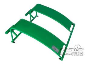 Quality outdoor fitness equipments steel based zinc powder coating Sit-up Board OK-F01 wholesale