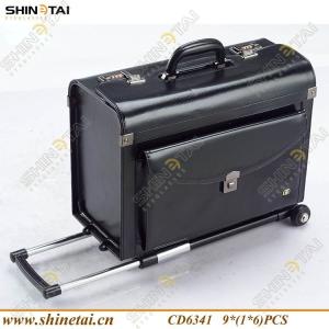 Quality PU Leather Waterproof glasses suitcase wholesale