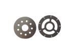Carbon Steel Shock Absorber Components Stamping Discs HRB60-85 Hardness
