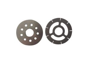 Quality Carbon Steel Shock Absorber Components Stamping Discs HRB60-85 Hardness wholesale